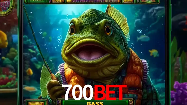 Personagem de peixe pescador do popular jogo de slot com tema de pescaria, uma das emocionantes opções de caça-níqueis para jogar e ganhar no cassino 700BET.